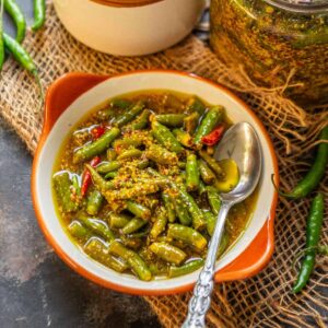 green chilli pickle